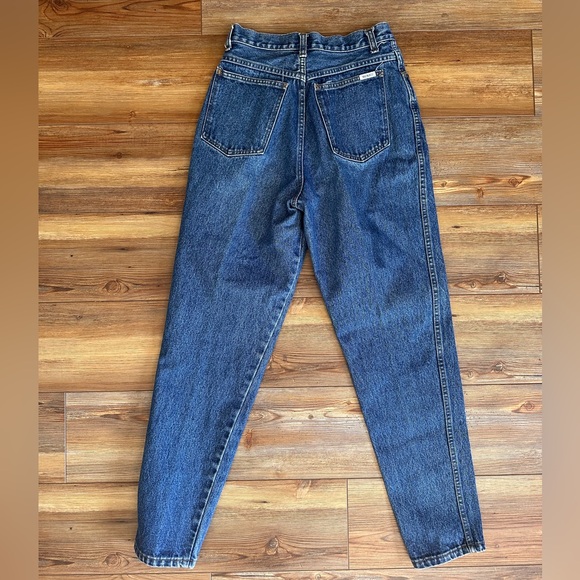 Vintage | Bill Blass BB | High Rise Mom Jeans |Size 8 Tapered Leg - Picture 1 of 5